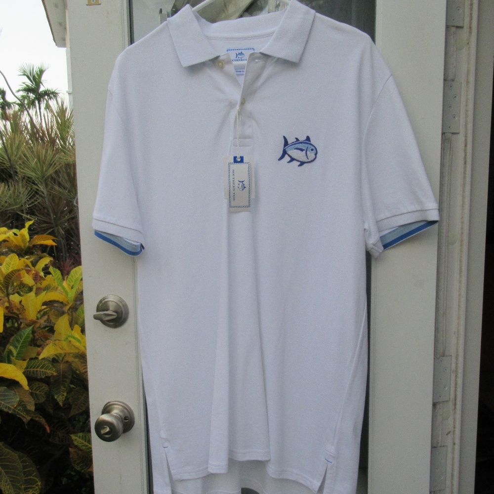 SOUTHERN TIDE SS Golf Polo Shirt - NWT SIZE XL